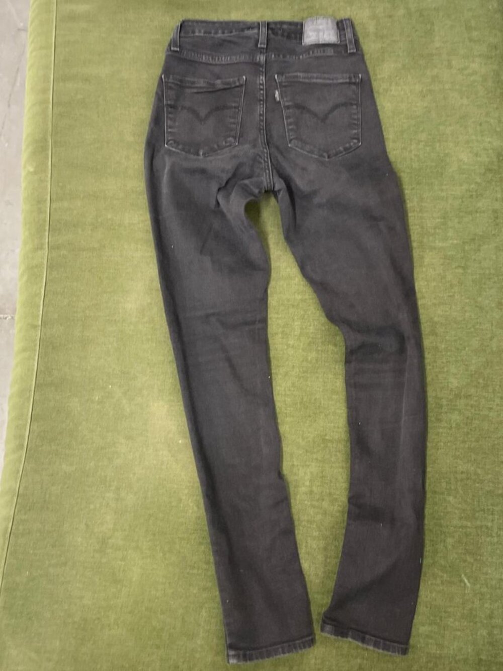 Levi's 721 High Rise Skinny Black Jeans